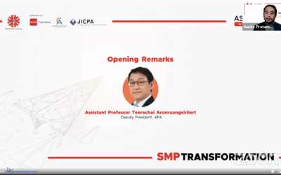 ขอเชิญรับชม Webinar On SMP Transformation การปรับตัวสู่ยุคดิจิทัลของสำนักงานบัญชีขนาดกลางและขนาดเล็กในอาเซียน